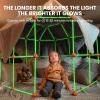 imageTiny Land Glow Fort Building Kit for Kids Creative Fort Indoor ampamp Outdoor Construction Toys with 86 Rods and 44 Balls for 512 Year Old Boys ampamp Girls STEM Building Toy Gifts with Storage Bag