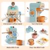 imageTiny Land Kids Coffee Maker Wooden Kitchen Toys  17Pcs Toy Coffee Maker Playset  Wooden Play Toys Play Kitchen Accessories for Girls ampamp Boys