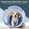 imageTiny Land Kids Play Tunnel Tent for Toddlers 69quot x 18quot Foldable Crawl Toys for Baby Indoor ampamp Outdoor Pop Up Dog Tunnel with Breathable Mesh BlueBlue