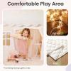 imageTiny Land Kids Tent with Mat Kids Play Tent for Toddlers Playhouse for Kid Indoor Ideal Toy Gift for 3 Girls Play Room FurnitureOffwhite