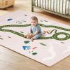 imageTiny Land Baby Crawling Mat Reversible Baby Play Mat 78quot X 55quot Waterproof NonSlip Larger Playmat Odorless Foam Floor Mat for InfantsToddlersForest WondersForest Wonders