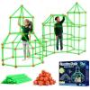imageTiny Land Glow Fort Building Kit for Kids Creative Fort Indoor ampamp Outdoor Construction Toys with 86 Rods and 44 Balls for 512 Year Old Boys ampamp Girls STEM Building Toy Gifts with Storage Bag