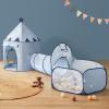 imageTiny Land 3in1 Kids Play Tunnel with Ball Pit amp Tent Pop Up Crawl Tunnel for Toddlers Indoor amp Outdoor Baby Play Tunnel Foldable Crawling Tunnel Toy Gift for 2 Year Old Girl amp Boy GreenBlue