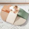imageTiny Land Soft Foam Climbing Blocks for Toddlers 6Piece Baby Foam Climbing Blocks Indoor Playground Climbing Toys Ideal Gift for Kids Activity Crawling and Sliding Foam Play Set MorandiVintage