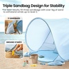 image:imageTiny Land Baby Beach Tent  Pop Up Tent with UV Protection Portable Baby Beach Essentials 354x276x315 Sun Shelter for Infants Baby Summer Outdoor Use Light Blue GinghamLight Blue Gingham
