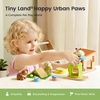 image:imageTiny Land Wooden Dollhouse Animal Set for Toddlers Dollhouse Accessories amp Dolls House Furniture Sets for Toddlers Montessori Pretend Play Family Pets Set Toys Gift for Kids Age 3