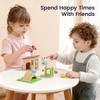 image:imageTiny Land Wooden Dollhouse Animal Set for Toddlers Dollhouse Accessories amp Dolls House Furniture Sets for Toddlers Montessori Pretend Play Family Pets Set Toys Gift for Kids Age 3