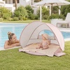image:imageTiny Land Baby Beach Tent with Pool amp UV Protection Sunset Blush  Large 47 x 31 x 35 Popup Baby Tent with 3 Sand Pockets Easy Folding and Portable Carry Bag for Beach TripsSunset Blush
