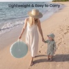image:imageTiny Land Baby Beach Tent with Pool amp UV Protection Sunset Blush  Large 47 x 31 x 35 Popup Baby Tent with 3 Sand Pockets Easy Folding and Portable Carry Bag for Beach TripsPastel Aqua
