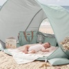 image:imageTiny Land Baby Beach Tent with Pool amp UV Protection Sunset Blush  Large 47 x 31 x 35 Popup Baby Tent with 3 Sand Pockets Easy Folding and Portable Carry Bag for Beach TripsPastel Aqua