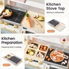 image:imageTiny Land BistroSwitch Play Kitchen 2in1 Wooden Bistro amp Home Kitchen Playset with Magnetic Chalkboard Fridge Storage Oven Stove Sink amp Cookware Toy Kitchen Set for Kids Ages 38 Gift GreenWhite