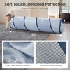 image:imageTiny Land Kids Play Tunnel Tent for Toddlers 69 x 18 Foldable Crawl Toys for Baby Indoor amp Outdoor Pop Up Dog Tunnel with Breathable Mesh BlueBlue