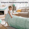 image:imageTiny Land Kids Play Tunnel Tent for Toddlers 69 x 18 Foldable Crawl Toys for Baby Indoor amp Outdoor Pop Up Dog Tunnel with Breathable Mesh BlueGreen