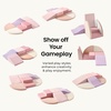 image:imageTiny Land Soft Foam Climbing Blocks for Toddlers 6Piece Baby Foam Climbing Blocks Indoor Playground Climbing Toys Ideal Gift for Kids Activity Crawling and Sliding Foam Play Set Pink PastelPink Pastel