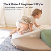 image:imageTiny Land Soft Foam Climbing Blocks for Toddlers 6Piece Baby Foam Climbing Blocks Indoor Playground Climbing Toys Ideal Gift for Kids Activity Crawling and Sliding Foam Play Set Pink PastelVintage