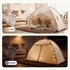 image:imageTiny Land Twin Bed Tent for Kids Breathable Bed Canopy Tent for Girls amp Boys Neutral Cream Play Tent Easy Setup Washable Sleep Space Cozy Dream Playhouse Gift 77 x 40 x 46Cream