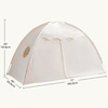 image:imageTiny Land Twin Bed Tent for Kids Breathable Bed Canopy Tent for Girls amp Boys Neutral Cream Play Tent Easy Setup Washable Sleep Space Cozy Dream Playhouse Gift 77 x 40 x 46Cream