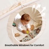 image:imageTiny Land Twin Bed Tent for Kids Breathable Bed Canopy Tent for Girls amp Boys Neutral Cream Play Tent Easy Setup Washable Sleep Space Cozy Dream Playhouse Gift 77 x 40 x 46Cream