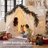 image:imageTiny Land Kids Tent with Mat amp Star Lights Indoor Playhouse Reading Nook