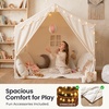 image:imageTiny Land Kids Tent with Mat amp Star Lights Indoor Playhouse Reading Nook