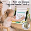 image:imageTiny Land Tabletop Kids Art Easel 5Level Magnetic Drawing BoardGreen