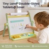 image:imageTiny Land Tabletop Kids Art Easel 5Level Magnetic Drawing BoardGreen