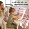 image:imageTiny Land Tabletop Kids Art Easel 5Level Magnetic Drawing BoardPink