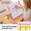 image:imageTiny Land Tabletop Kids Art Easel 5Level Magnetic Drawing BoardPink