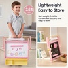 image:imageTiny Land Tabletop Kids Art Easel 5Level Magnetic Drawing BoardPink